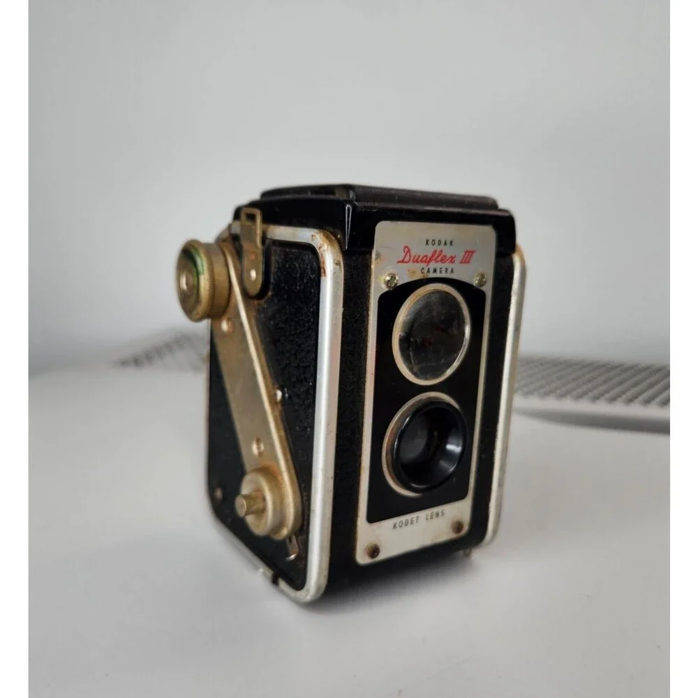 Vintage Kodak Duaflex III 1950s Film Camera Kodar Lens Tested Collectible